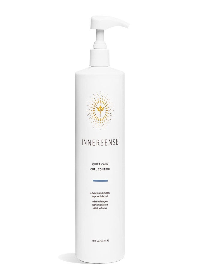 INNERSENSE Organic Beauty - Natural Quiet Calm Curl Control | Non-Toxic, Cruelty-Free, Clean Haircare (Pump Bottle, 32 fl oz | 946 ml) - Image 1